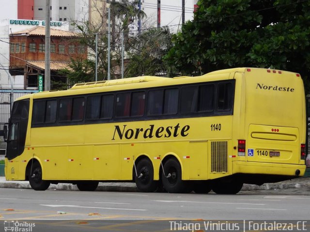 Viação Nordeste 1140 na cidade de Fortaleza, Ceará, Brasil, por Thiago Vinicius. Número da foto: #2552395.