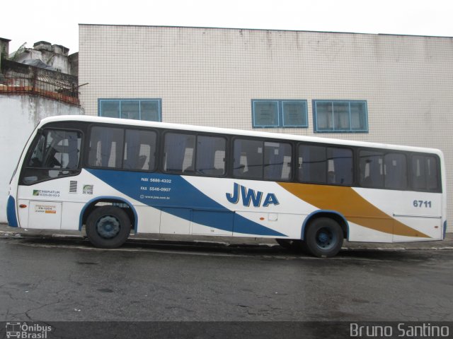 JWA Turismo 6711 na cidade de Embu das Artes, São Paulo, Brasil, por Bruno Santino. Número da foto: #2552071.