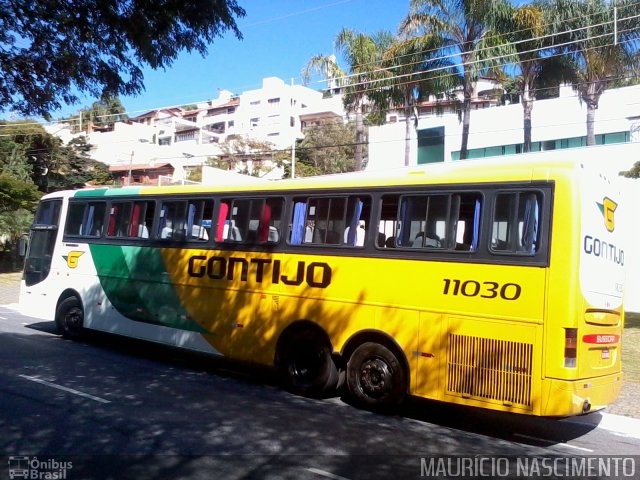 Empresa Gontijo de Transportes 11030 na cidade de Belo Horizonte, Minas Gerais, Brasil, por Maurício Nascimento. ID da foto: 2551564.