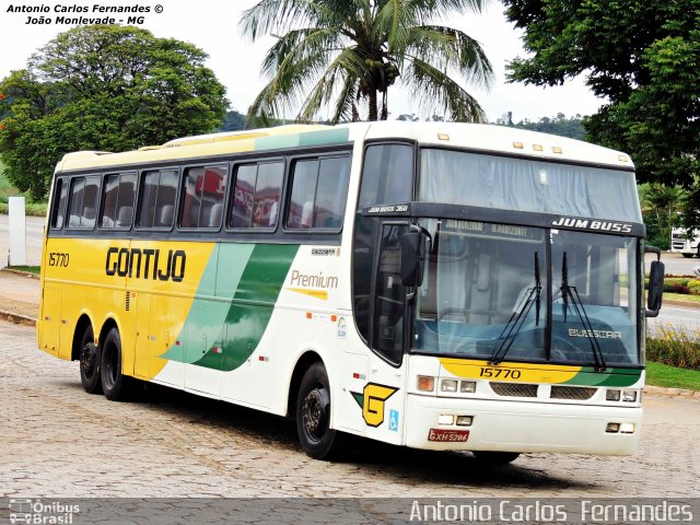Empresa Gontijo de Transportes 15770 na cidade de João Monlevade, Minas Gerais, Brasil, por Antonio Carlos Fernandes. Número da foto: #2551956.