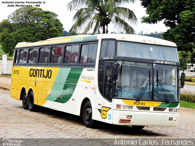 Empresa Gontijo de Transportes 15770 na cidade de João Monlevade, Minas Gerais, Brasil, por Antonio Carlos Fernandes. ID da foto: 2551956.