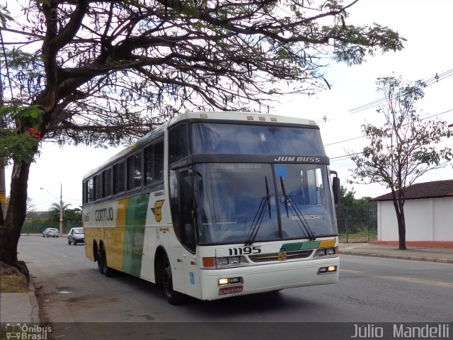 Empresa Gontijo de Transportes 11195 na cidade de Belo Horizonte, Minas Gerais, Brasil, por Júlio  Mandelli. ID da foto: 2552424.