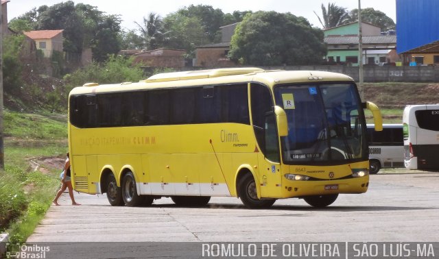 Viação Itapemirim 8643 na cidade de São Luís, Maranhão, Brasil, por Romulo de Oliveira Clementino. Número da foto: #2552654.