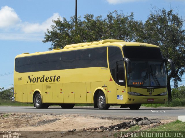 Viação Nordeste 8080 na cidade de Parnamirim, Rio Grande do Norte, Brasil, por Danilo Vitorino Lopes. Número da foto: #2552578.
