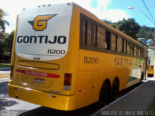 Empresa Gontijo de Transportes 11200 na cidade de Belo Horizonte, Minas Gerais, Brasil, por Maurício Nascimento. ID da foto: 2551566.