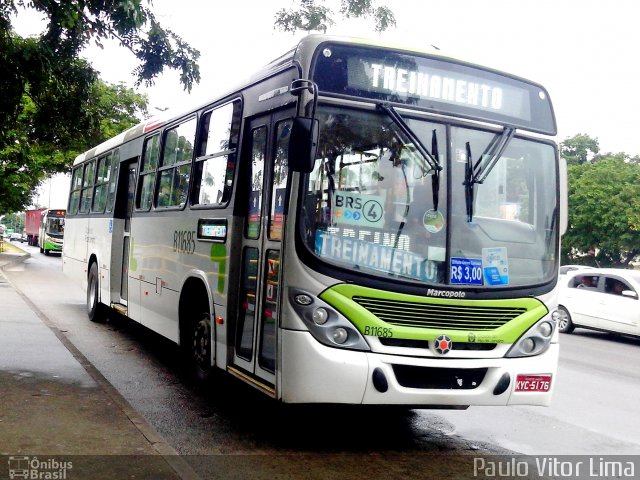 Viação Vila Real B11685 na cidade de Rio de Janeiro, Rio de Janeiro, Brasil, por Paulo Vitor Lima. Número da foto: #2553223.
