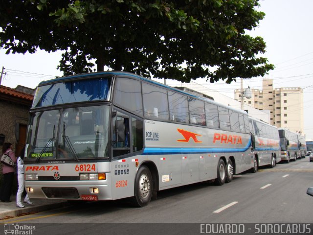 Expresso de Prata 68124 na cidade de Sorocaba, São Paulo, Brasil, por EDUARDO - SOROCABUS. ID da foto: 2554157.