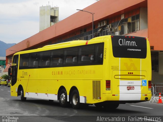 Viação Itapemirim 44085 na cidade de Rio de Janeiro, Rio de Janeiro, Brasil, por Alexsandro  Farias Barros. ID da foto: 2553058.