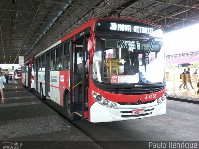 Express Transportes Urbanos Ltda 4 4156 na cidade de São Paulo, São Paulo, Brasil, por Paulo Henrique. Número da foto: #2553564.