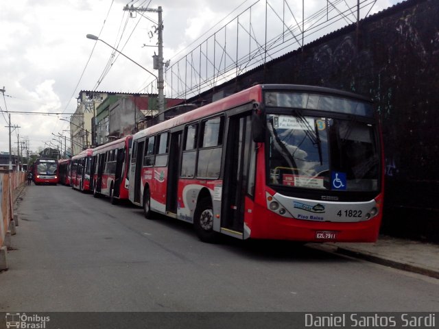 Himalaia Transportes > Ambiental Transportes Urbanos 4 1822 na cidade de São Paulo, São Paulo, Brasil, por Daniel Santos Sardi. ID da foto: 2555916.