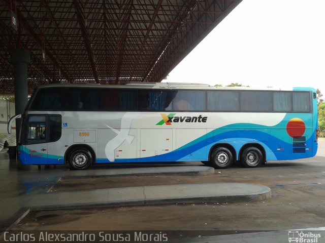 Viação Xavante 3200 na cidade de Barra do Garças, Mato Grosso, Brasil, por Carlos Alexsandro Sousa Morais. Número da foto: #2554891.