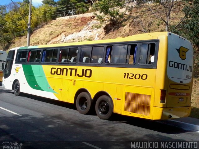 Empresa Gontijo de Transportes 11200 na cidade de Belo Horizonte, Minas Gerais, Brasil, por Maurício Nascimento. Número da foto: #2554950.