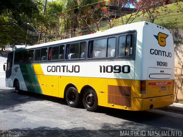 Empresa Gontijo de Transportes 11090 na cidade de Belo Horizonte, Minas Gerais, Brasil, por Maurício Nascimento. ID da foto: 2554946.