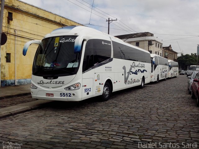 Qualität Vertrauen Transportes 5512 na cidade de Santos, São Paulo, Brasil, por Daniel Santos Sardi. Número da foto: #2555965.