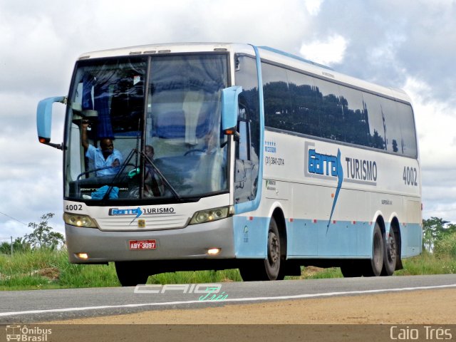 Garras Turismo 4002 na cidade de Nanuque, Minas Gerais, Brasil, por Caio Trés. Número da foto: #2556353.