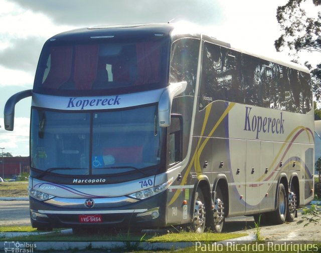 Kopereck Turismo 740 na cidade de Rio Grande, Rio Grande do Sul, Brasil, por Paulo Ricardo  Rodrigues Villanova. Número da foto: #2556255.