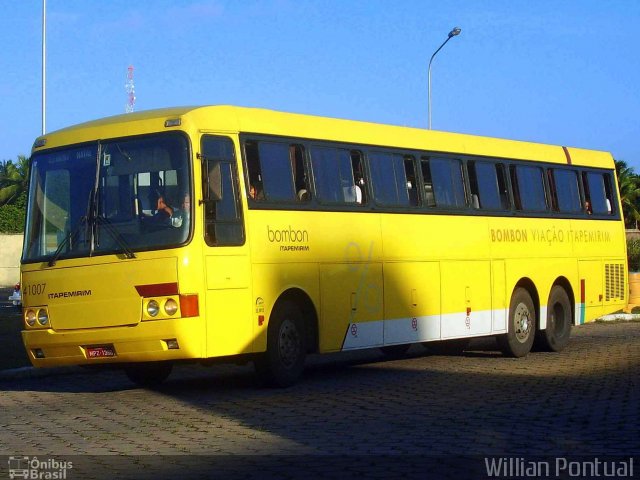 Viação Itapemirim 41007 na cidade de Maceió, Alagoas, Brasil, por Willian Pontual. ID da foto: 2557699.