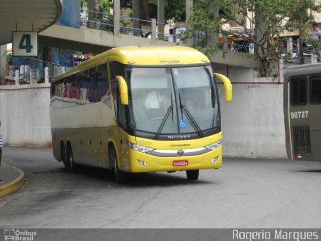 Viação Itapemirim 60691 na cidade de Aparecida, São Paulo, Brasil, por Rogerio Marques. Número da foto: #2556541.