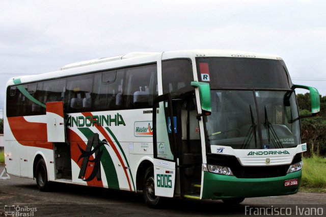 Empresa de Transportes Andorinha 6005 na cidade de Assis, São Paulo, Brasil, por Francisco Ivano. ID da foto: 2557314.