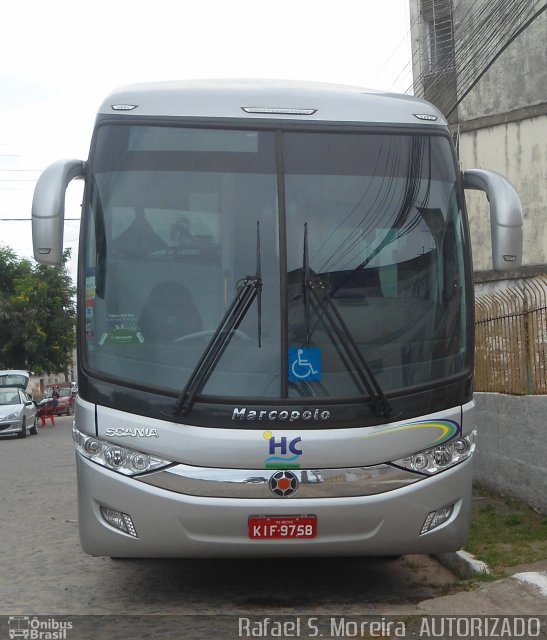 HC Turismo 9758 na cidade de Recife, Pernambuco, Brasil, por Luciano Ferreira de Lima Júnior. Número da foto: #2556680.