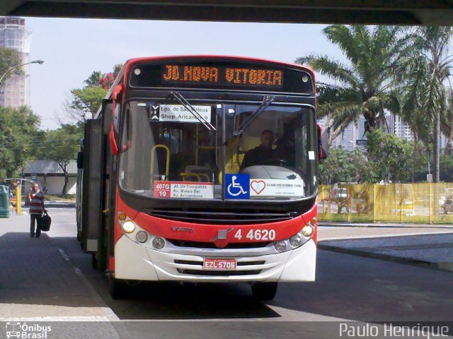 Express Transportes Urbanos Ltda 4 4620 na cidade de São Paulo, São Paulo, Brasil, por Paulo Henrique. Número da foto: #2557219.
