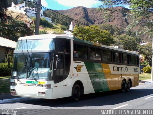 Empresa Gontijo de Transportes 11150 na cidade de Belo Horizonte, Minas Gerais, Brasil, por Maurício Nascimento. Número da foto: #2560168.