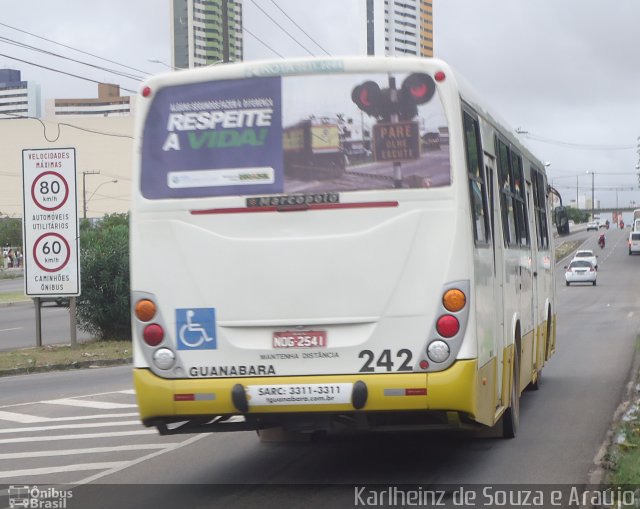 Transportes Guanabara 242 na cidade de Natal, Rio Grande do Norte, Brasil, por Karlheinz de Souza e Araújo. Número da foto: #2559618.