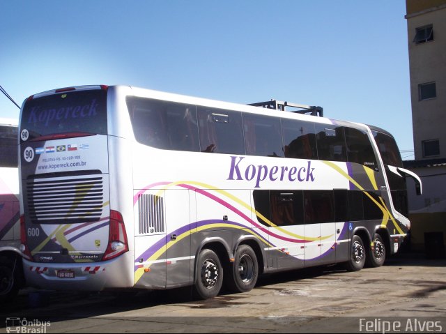 Kopereck Turismo 600 na cidade de Pelotas, Rio Grande do Sul, Brasil, por Felipe Alves. ID da foto: 2560014.