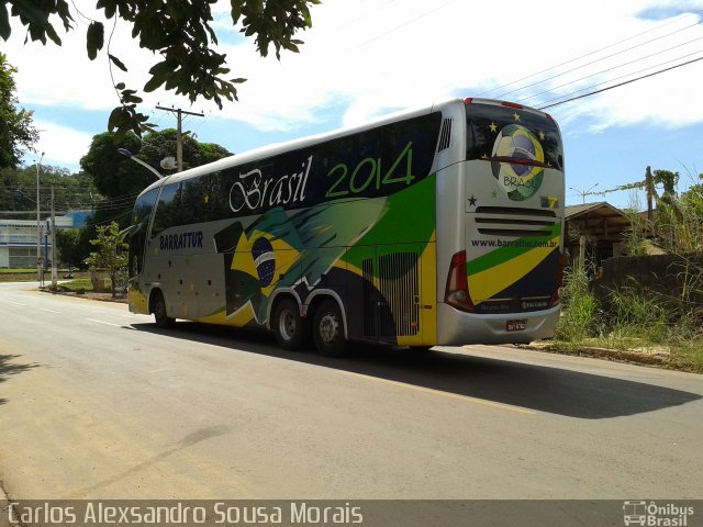 Barrattur - Transportes e Turismo 24000 na cidade de Barra do Garças, Mato Grosso, Brasil, por Carlos Alexsandro Sousa Morais. Número da foto: #2560134.