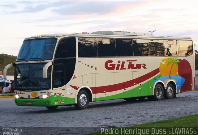 Giltur - Gilsontur Transporte e Turismo 95000 na cidade de Ribeirão Vermelho, Minas Gerais, Brasil, por Pedro Henrique Gumercindo da Silva. ID da foto: 2514828.