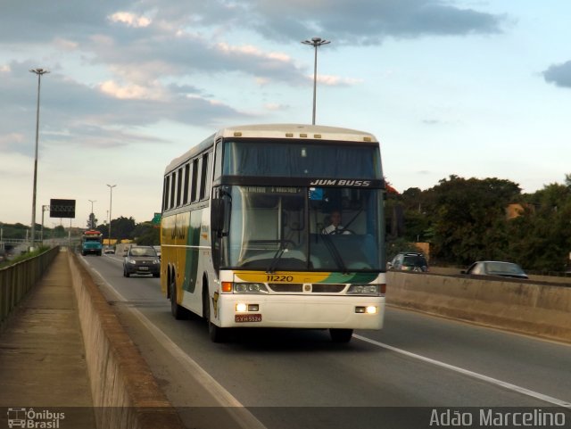 Empresa Gontijo de Transportes 11220 na cidade de Belo Horizonte, Minas Gerais, Brasil, por Adão Raimundo Marcelino. ID da foto: 2515278.