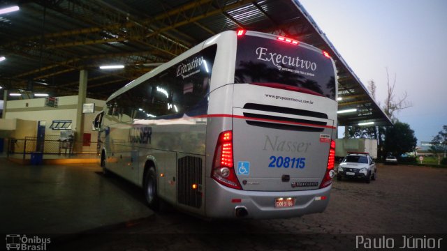 Viação Nasser 208115 na cidade de São Sebastião do Paraíso, Minas Gerais, Brasil, por Matheus Oliveira Silva. Número da foto: #2513609.