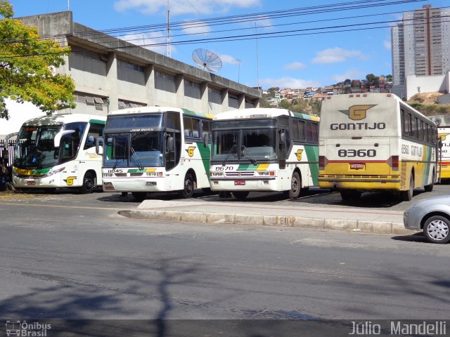 Empresa Gontijo de Transportes 8360 na cidade de Belo Horizonte, Minas Gerais, Brasil, por Júlio  Mandelli. ID da foto: 2514742.