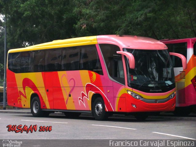 Marcopolo AUDACE 1050 HK na cidade de , por Francisco Carvajal Espinoza. Número da foto: #2514406.