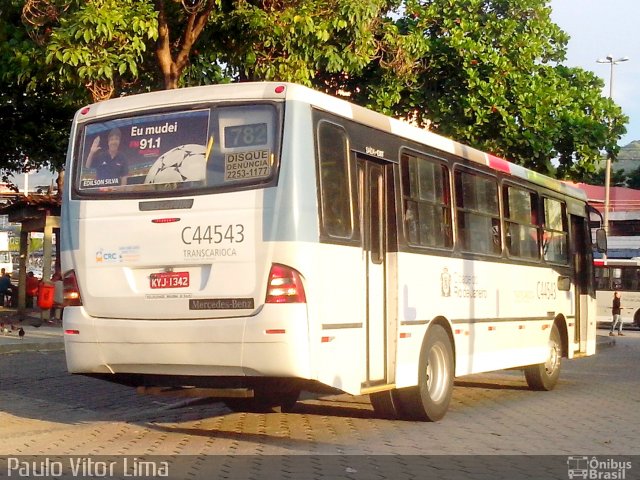 Auto Viação Três Amigos C44543 na cidade de Rio de Janeiro, Rio de Janeiro, Brasil, por Paulo Vitor Lima. ID da foto: 2514071.