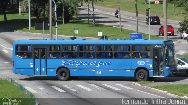Biguaçu Transportes Coletivos Administração e Participação 416 na cidade de Florianópolis, Santa Catarina, Brasil, por Fernando Trilha Junior. Número da foto: #2514373.