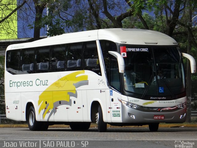 Empresa Cruz 49307 na cidade de São Paulo, São Paulo, Brasil, por João Victor. ID da foto: 2514930.