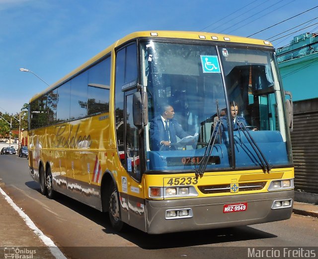 Viação Itapemirim 45233 na cidade de Ribeirão Preto, São Paulo, Brasil, por Marcio Freitas. ID da foto: 2514011.