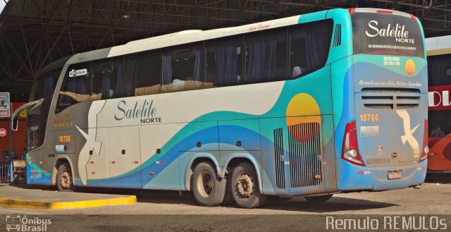 Expresso Satélite Norte 10700 na cidade de São Luís, Maranhão, Brasil, por Romulo de Oliveira Clementino. Número da foto: #2514214.