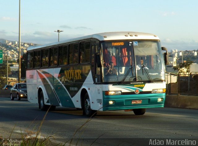 Expresso Inovar Turismo e Transportes 13000 na cidade de Belo Horizonte, Minas Gerais, Brasil, por Adão Raimundo Marcelino. ID da foto: 2561338.