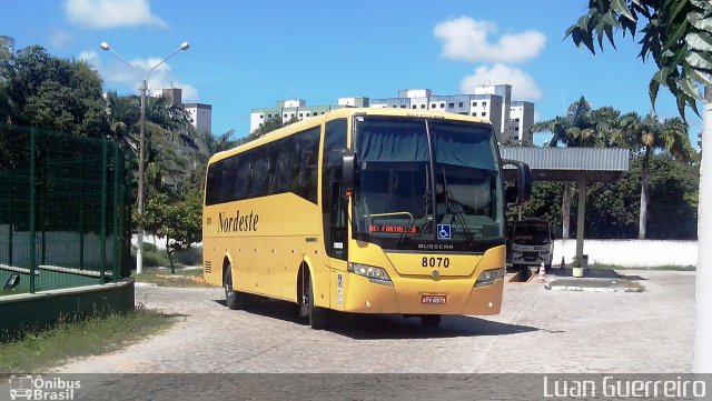 Viação Nordeste 8070 na cidade de Fortaleza, Ceará, Brasil, por Luan da Silva Oliveira. Número da foto: #2560328.