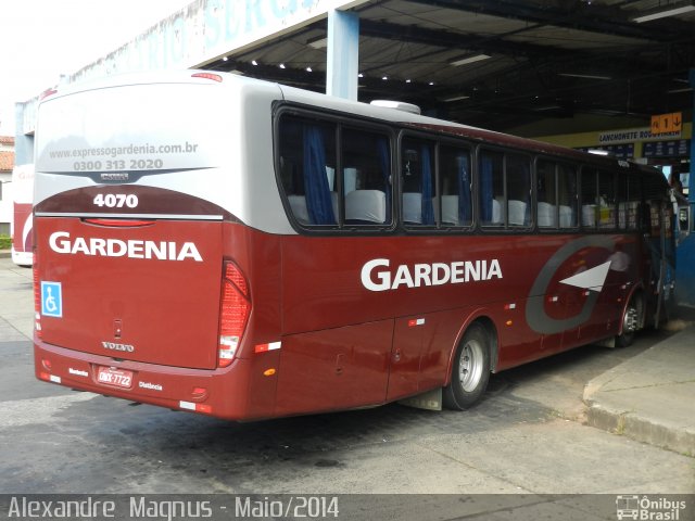 Expresso Gardenia 4070 na cidade de Ouro Fino, Minas Gerais, Brasil, por Alexandre  Magnus. ID da foto: 2561606.