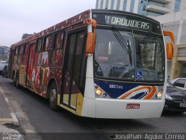 SBC Trans 2055 na cidade de São Bernardo do Campo, São Paulo, Brasil, por Jonathan  Aguiar Correa. ID da foto: 2562944.