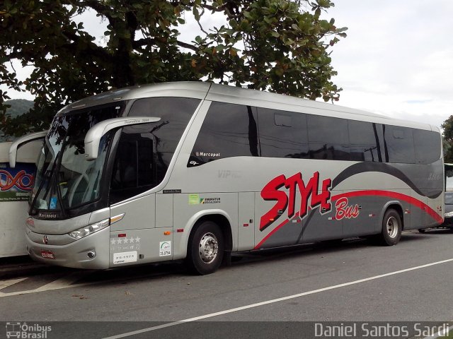 Style Bus 3200 na cidade de Santos, São Paulo, Brasil, por Daniel Santos Sardi. Número da foto: #2563354.