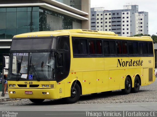 Viação Nordeste 1140 na cidade de Fortaleza, Ceará, Brasil, por Thiago Vinicius. Número da foto: #2562113.