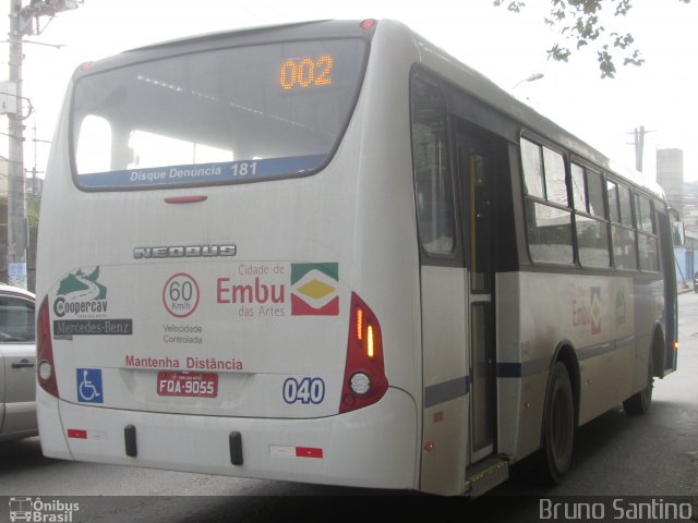 Arcav - Coopercav 040 na cidade de Embu das Artes, São Paulo, Brasil, por Bruno Santino. Número da foto: #2562897.
