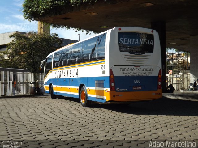 Viação Sertaneja 560 na cidade de Belo Horizonte, Minas Gerais, Brasil, por Adão Raimundo Marcelino. Número da foto: #2517038.
