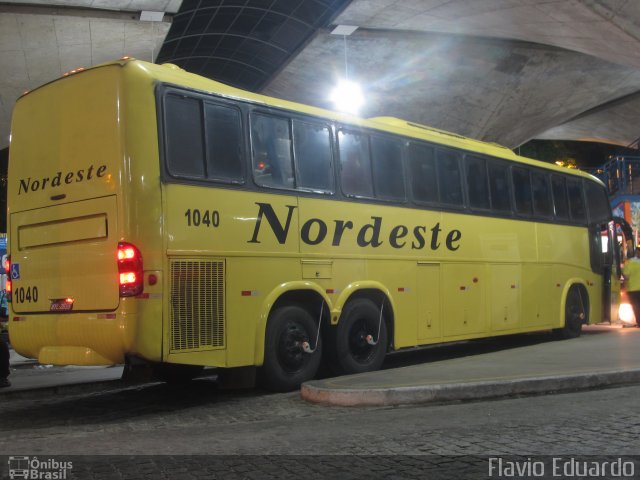 Viação Nordeste 1040 na cidade de Fortaleza, Ceará, Brasil, por Flávio Eduardo. ID da foto: 2515900.