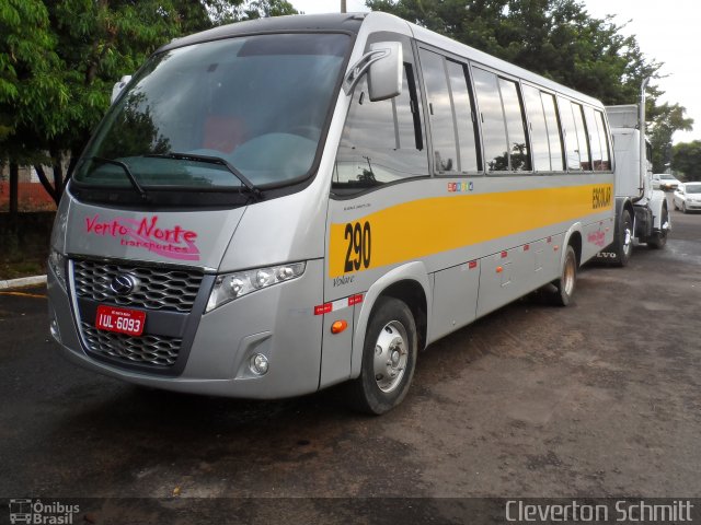 Vento Norte Transportes 290 na cidade de Santa Maria, Rio Grande do Sul, Brasil, por Cleverton Schmitt. Número da foto: #2515763.