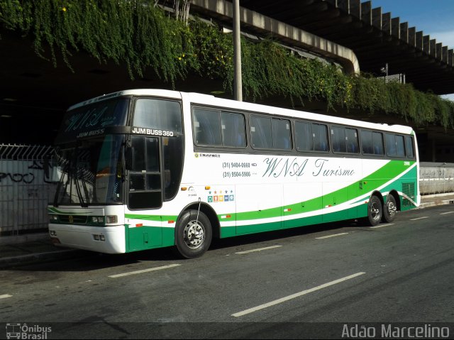 WNA Turismo e Fretamento 2998 na cidade de Belo Horizonte, Minas Gerais, Brasil, por Adão Raimundo Marcelino. ID da foto: 2517098.